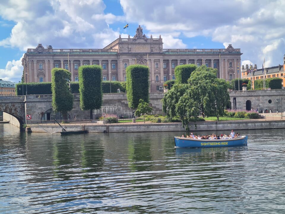 sightseeing boat Stockholm